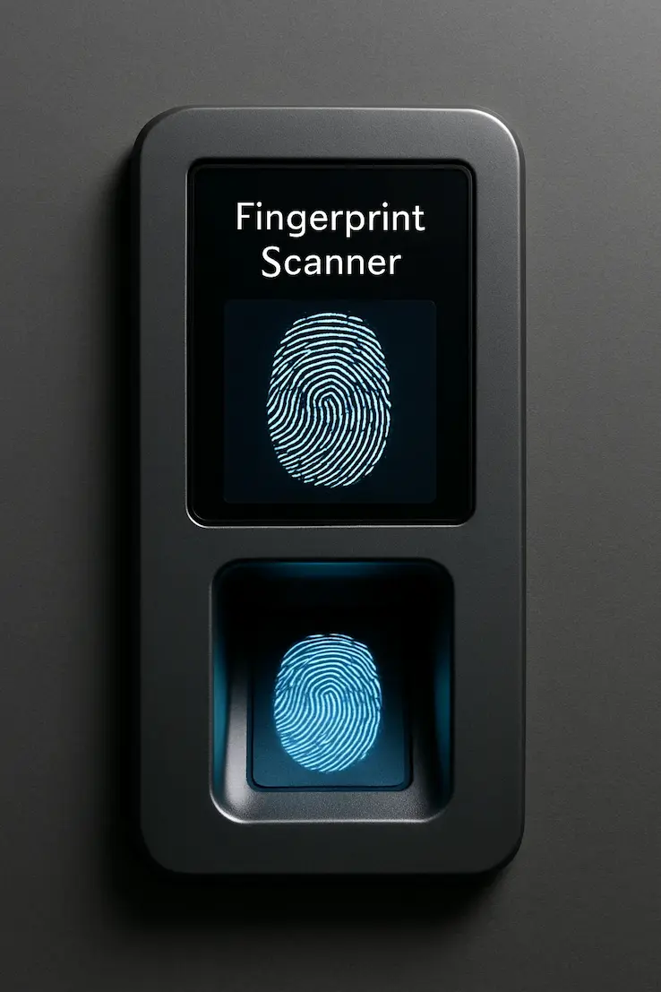 Moderne Fingerabdruck-Scanner